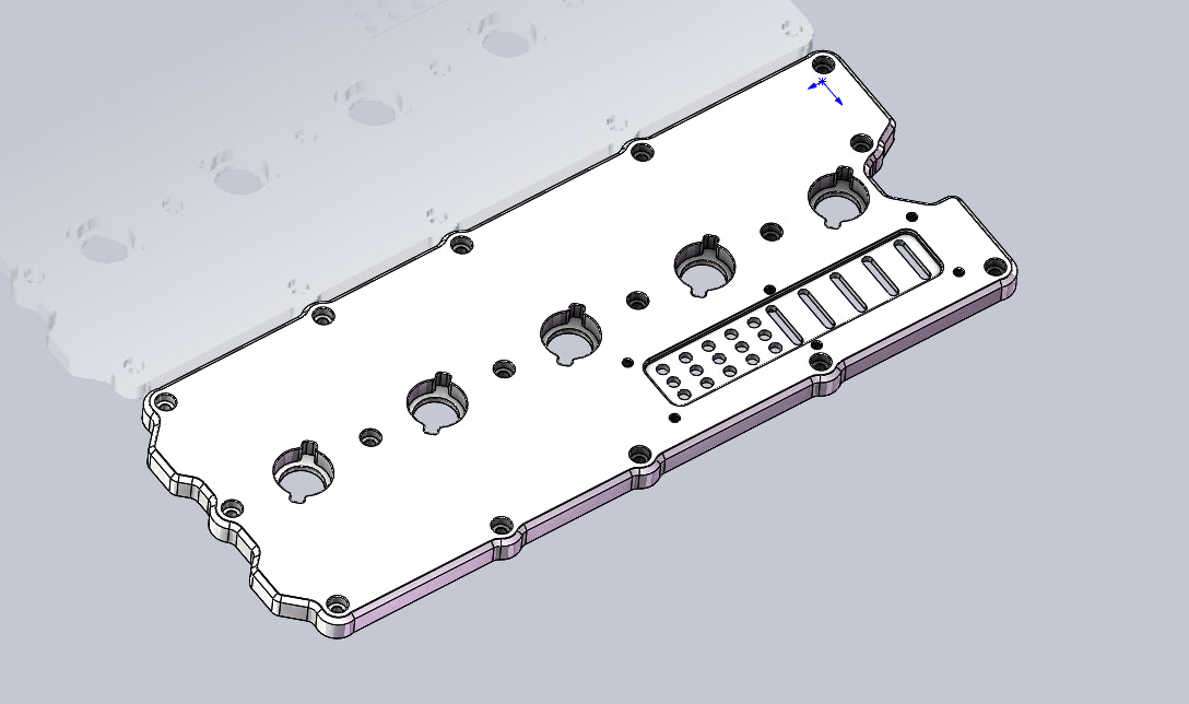 iABED Industries VW 07K Billet Valve Cover w/ Breather Box