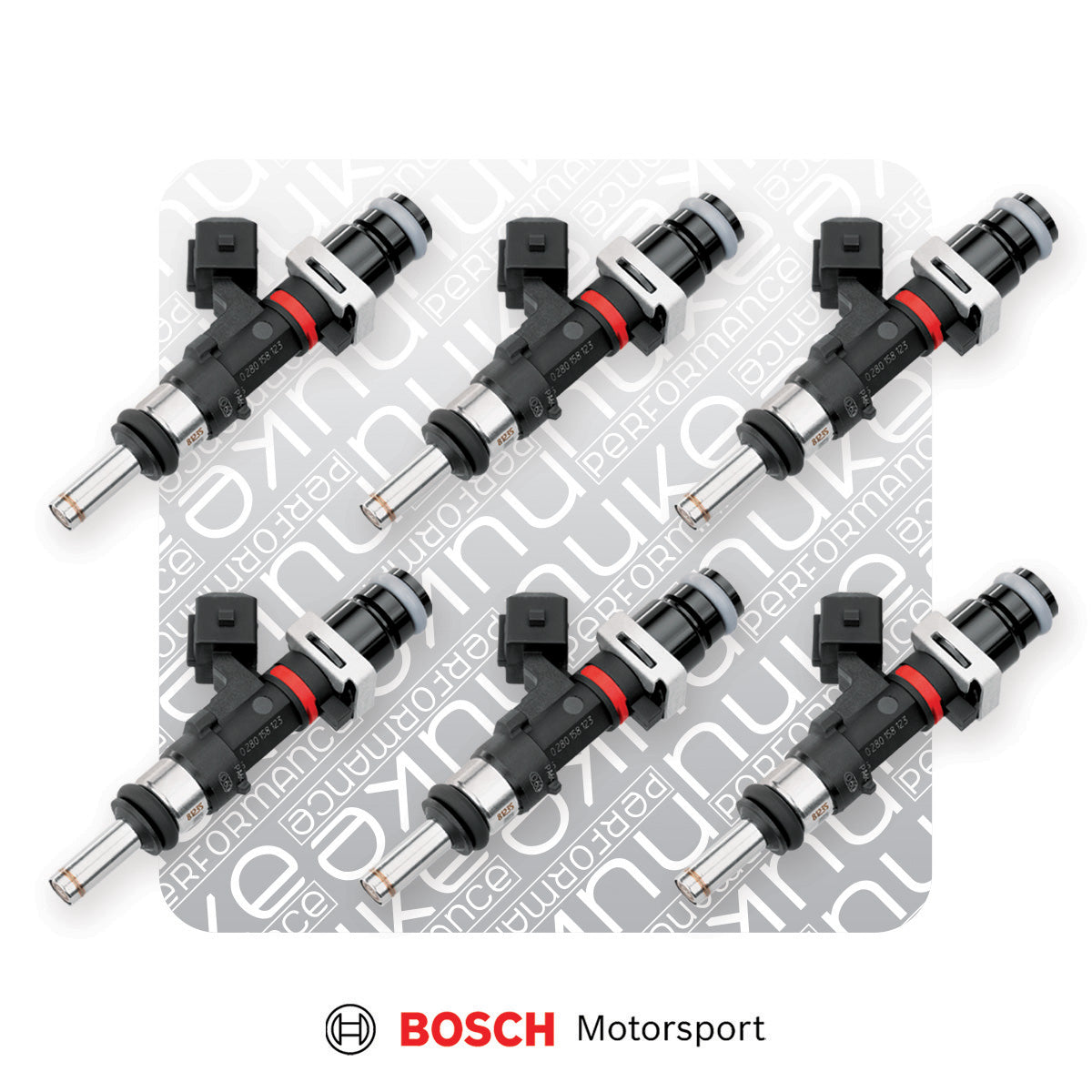 Nuke Performance - Bosch injector 627cc, 65mm (EV14L), 6pcs flow matched