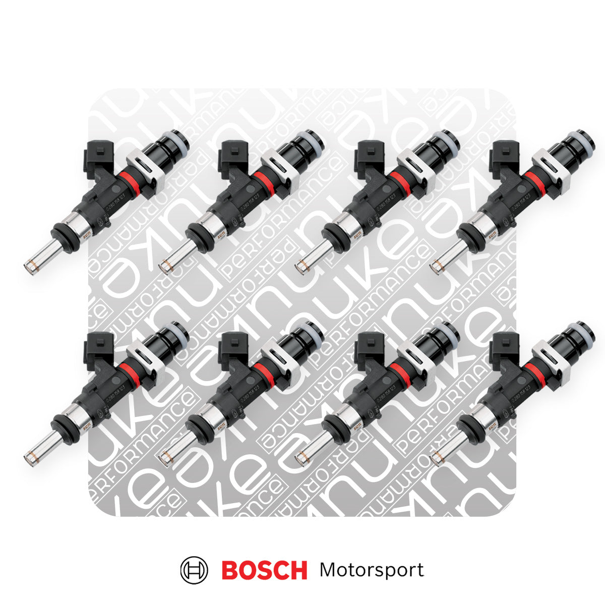 Nuke Performance - Bosch injector 627cc, 65mm (EV14L), 8pcs flow matched