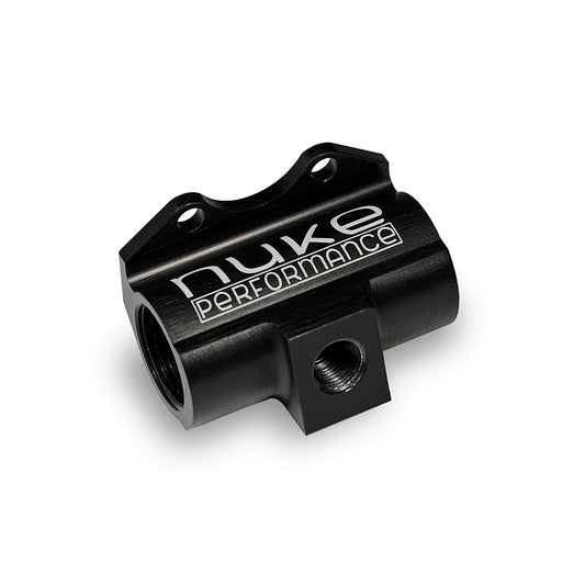 Nuke Performance - Fuel Line Gauge Adaptor AN-8 ORB to M10x1