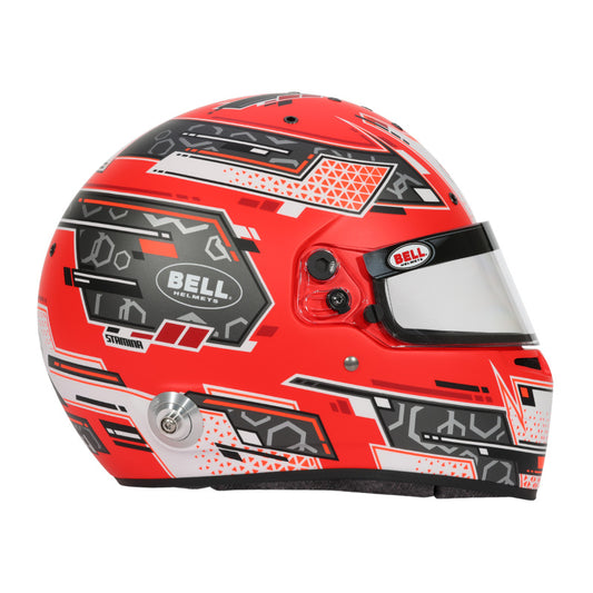 Bell Helmet Rs7 Stamina Anthracite/Aquamarine (Hans) 59(7 3/8) Fia8859-2024/Sa2025