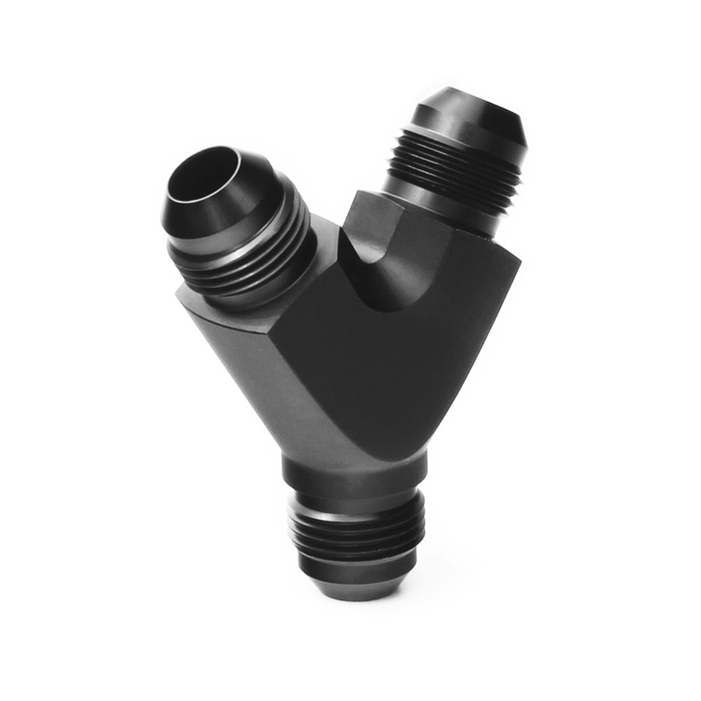 Nuke Performance - Y Adapter Fitting, AN-8 (1x) to AN-8 (2x)