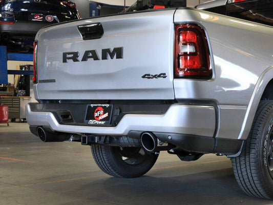 aFe 25-26 Ram 1500 L6-3.0L (tt) Vulcan Series SS Cat Back Exhaust System w/ Black Tips