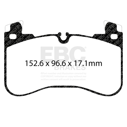 EBC 2020+ Land Rover Defender 90 Yellowstuff Front Brake Pads