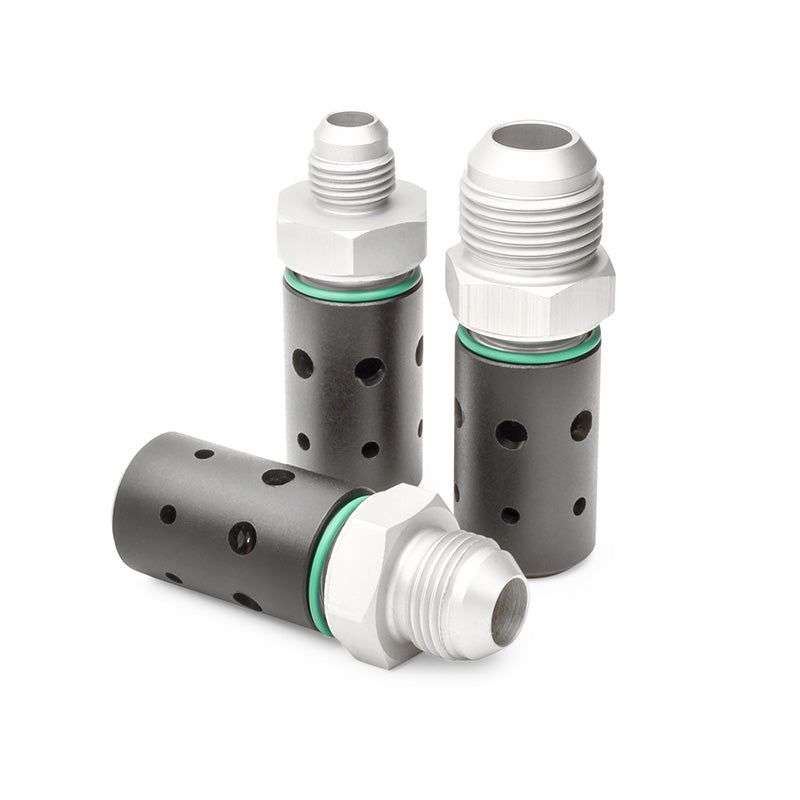 Nuke Performance - Tank Vent Safety Valve AN-8 (3/4 UNF) to AN-8 Male