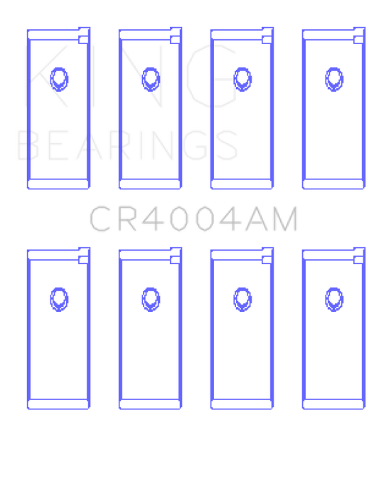 King Engine Bearings Isuzu 4XC1/4XC1T 1.5L (Size STD) Rod Bearing Set