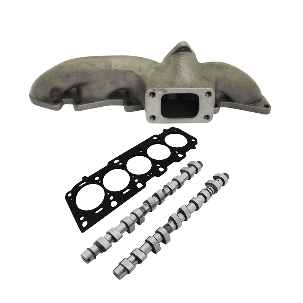 T3 turbo manifold + 260‚°/252‚° camshaft set + MLS head gasket for Fiat/Lancia inline 5cyl 20V