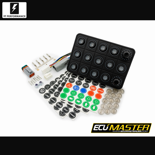ECUMaster 15-POSITION CAN KEYBOARD W/ ROTARY SWITCHES