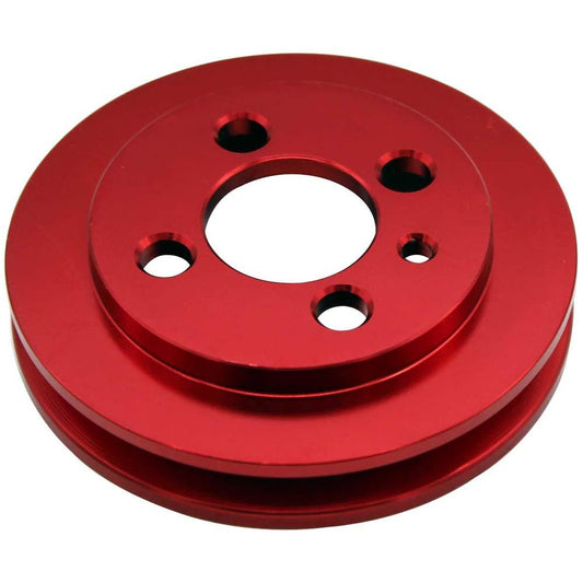 VW syncro Audi 80 90 100 4000 rabbit 1.8 8v underdrive Pulley - RED
