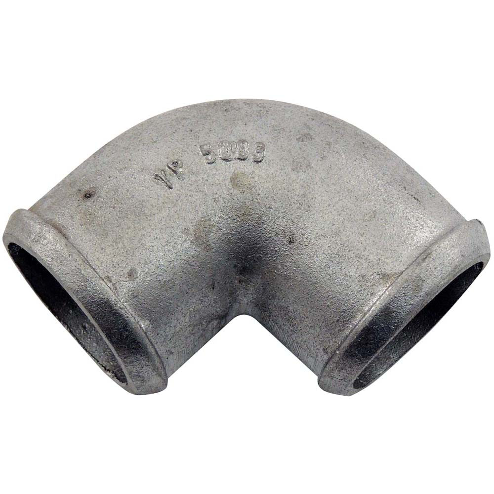 2.75" tight radius 90° elbow intake pipe