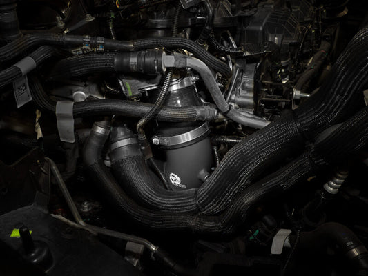 aFe BladeRunner 3in Aluminum Cold Charge Pipe Black RAM 1500 RHO 25-27 L6-3.0L (tt)