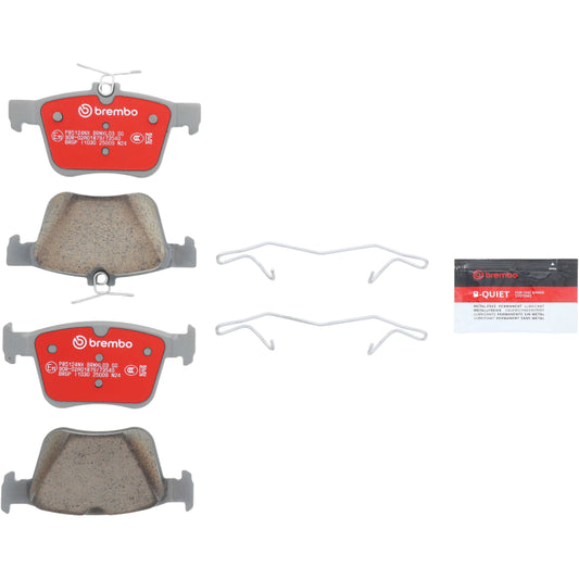Brembo 12-20 Audi A3 (8V1/8VK) / 2014+ Audi tt (FV3/FVP) Xtra Ceramic Brake Pad - Rear
