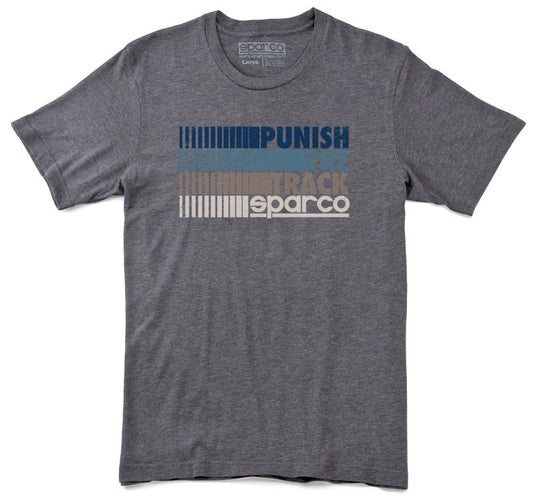 Sparco T-Shirt Punish Gry Sml