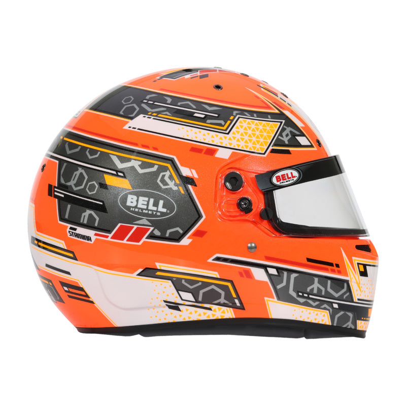 Bell Helmet Rs7-K Stamina Anthracite/Orange Xlg(61-61 +) Fia8878-2024/K2025