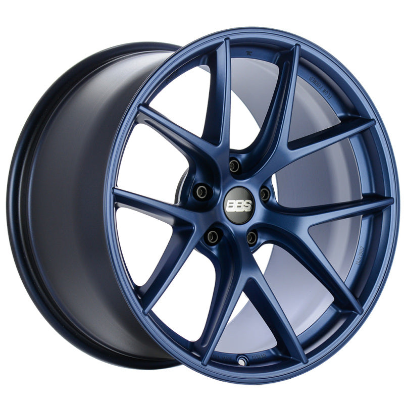 BBS Unlimited CI-R 20x9.5 ET78 (Face 0) Satin Indigo Blue Wheel