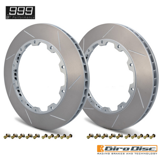 GiroDisc 18Z Front Lightweight Replacement Rotor Rings - Audi Brembo 18Z 6 Pot Caliper Conversion