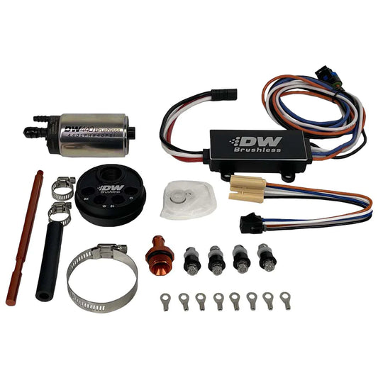 Deatschwerks In-tank pump adapter + DW440 Brushless and Controller 440lph fuel pump, for 3.5L surge tank