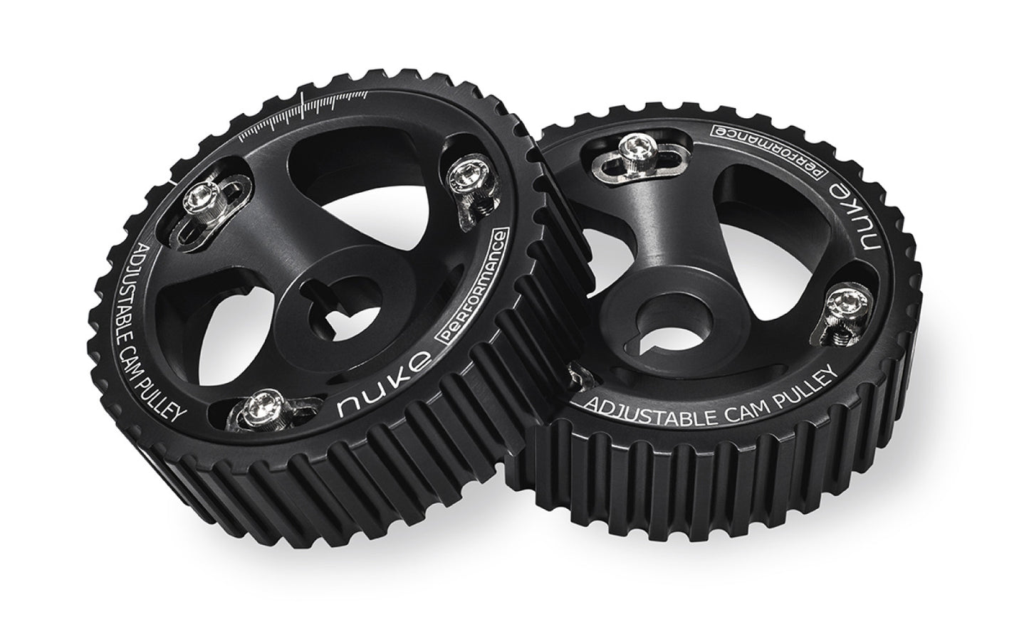 Nuke Performance Adjustable Cam Pulley - Volvo B21, B23, B230, 8v / 16v (round teeth)