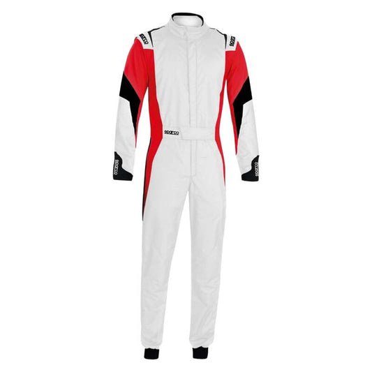 Sparco Suit Competition (Boot Cuff) 50 White/Red
