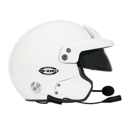 Bell Helmet Mag-10 Rally Sport White (Hans) Xxs(54-55) Fia8859-2024