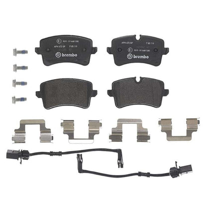 Brembo OE 12-18 Audi A6/A7/14-18 RS7/13-18 S6/S7/20-24 Porsche Macan Low-Met Brake Pad - Rear