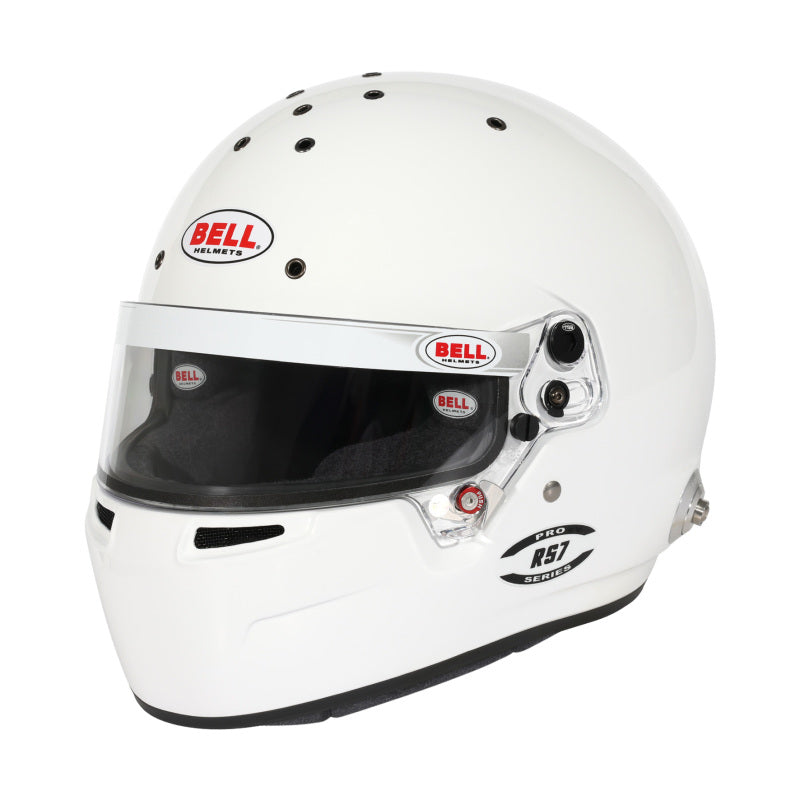 Bell Helmet Rs7 White (Hans) 61(7 5/8) Fia8859-2024/Sa2025
