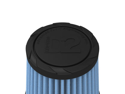 aFe POWER Universal Clamp-On Air Filter w/ D2 Dura-Dry Media 3 IN F x5 IN B x3-1/2 IN T x5 IN H