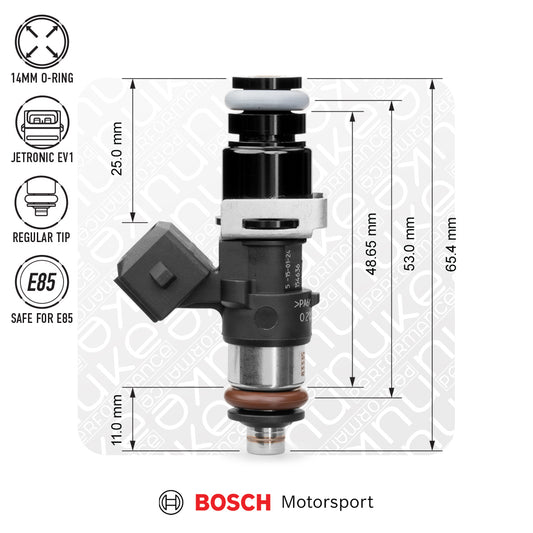 Nuke Performance - Bosch injector 1462cc, 53mm (EV14S), 5pcs flow matched