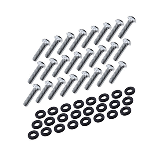 Nuke Performance - 24 bolts and nylon washers for CFC Unit , M6x20