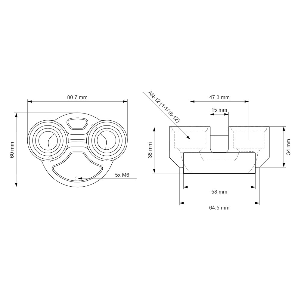 Nuke Performance - CFC Unit Stäubli connector, dual AN-12