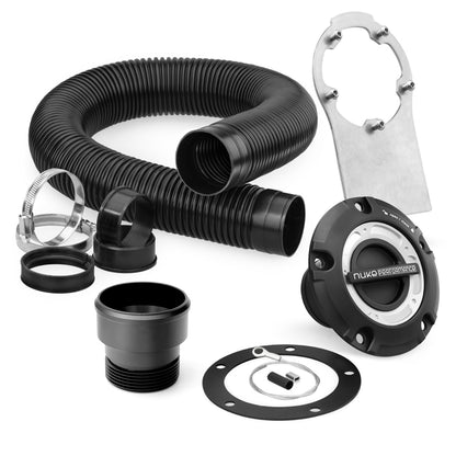 Nuke Performance - Filler cap and fuel hose kit for CFC Unit, nut ring