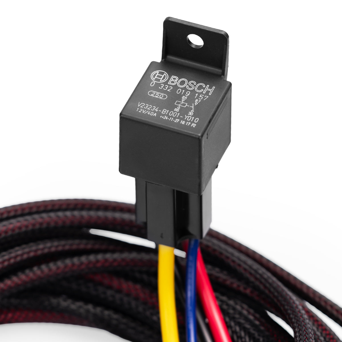 Nuke Performance - Wiring kit for single fuel pump, 30-Amp, battery connection