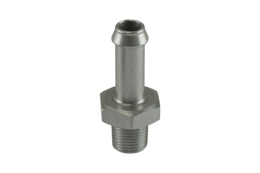 Turbosmart 8mm / 5/16in Hose End to 1/8 NPT Male Straight - Clear