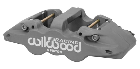 Wilwood Caliper-Aero4-R/H - Anodized 1.62/1.38in. Pistons 1.25 Rotor