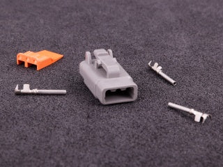 MaxxECU -  Connector 3-way Socket Housing DTM