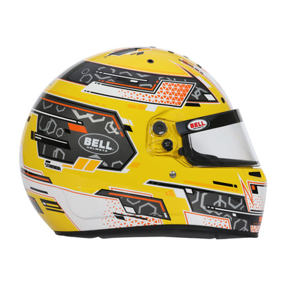 Bell Helmet Rs7-K Stamina Anthracite/Yellow Lrg (60-61) Fia8878-2024/K2025
