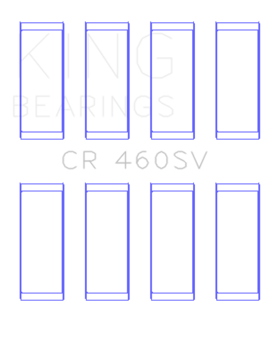 King Engine Bearings Audi/VW 1.9L/2.0L TDI Diesel Connecting Rod Bearings Set - Size +0.25mm