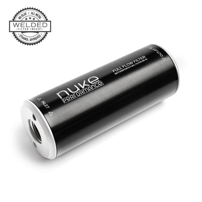 Nuke Performance - Fuel Filter Slim 10 micron AN-10 - Cellulose filter element