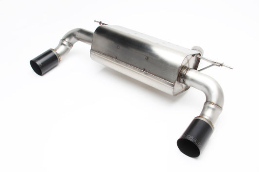 Dinan 14-16 BMW 435i (F33/F36) Free Flow Axleback Exhaust System - Black Tips