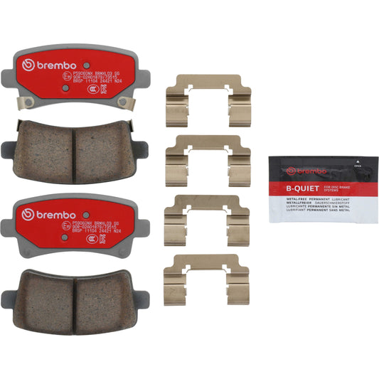 Brembo 2012+ Chevrolet Malibu (V300) Xtra Ceramic Brake Pad - Rear