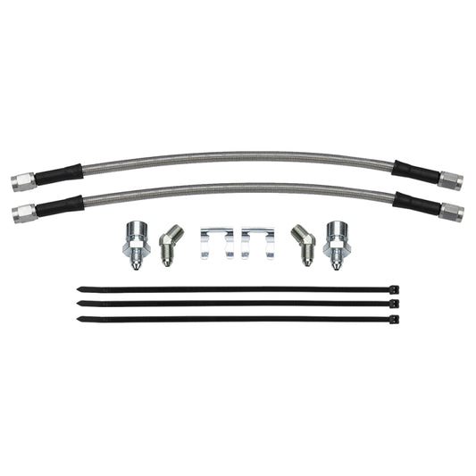 Wilwood 89-98 Nissan 240SX / 89-02 Nissan Skyline Rear Flexline Kit (M10x1.0 to 1/8-27)