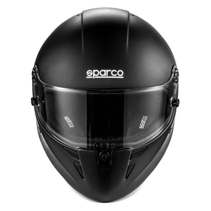 SPARCO Stealth RF Helmet - XX Large - Matte Black/Black