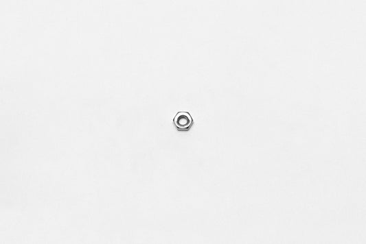 Wilwood nut 1/4-20 hex jamb chrome