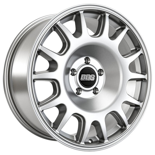 BBS TS-R 20x9in - 5x130 - 71.6 CB - ET25 - Satin Silver Wheel