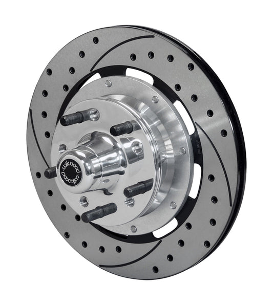 Wilwood kit hub granada 75-80 polish hub 12.19 rotor vented drilled