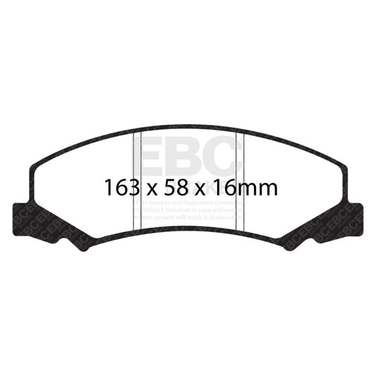 EBC 08-09 Buick Allure (Canada) 5.3 Ultimax2 Front Brake Pads