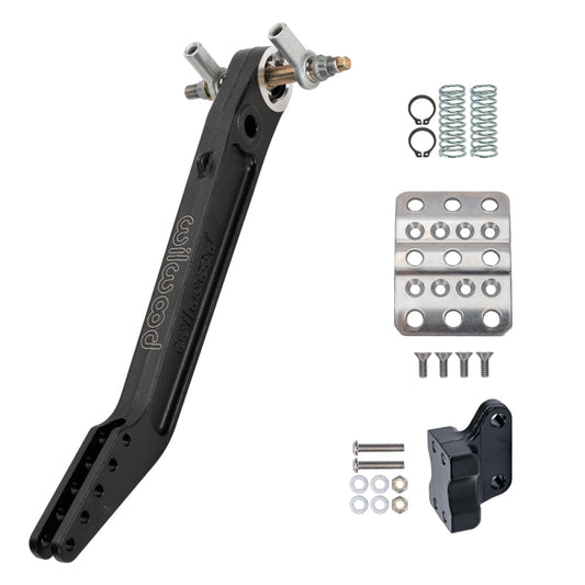 Wilwood kit pedal replacement dual brake reverse MT adjustable ratio 5.5-6.25:1 trunnion