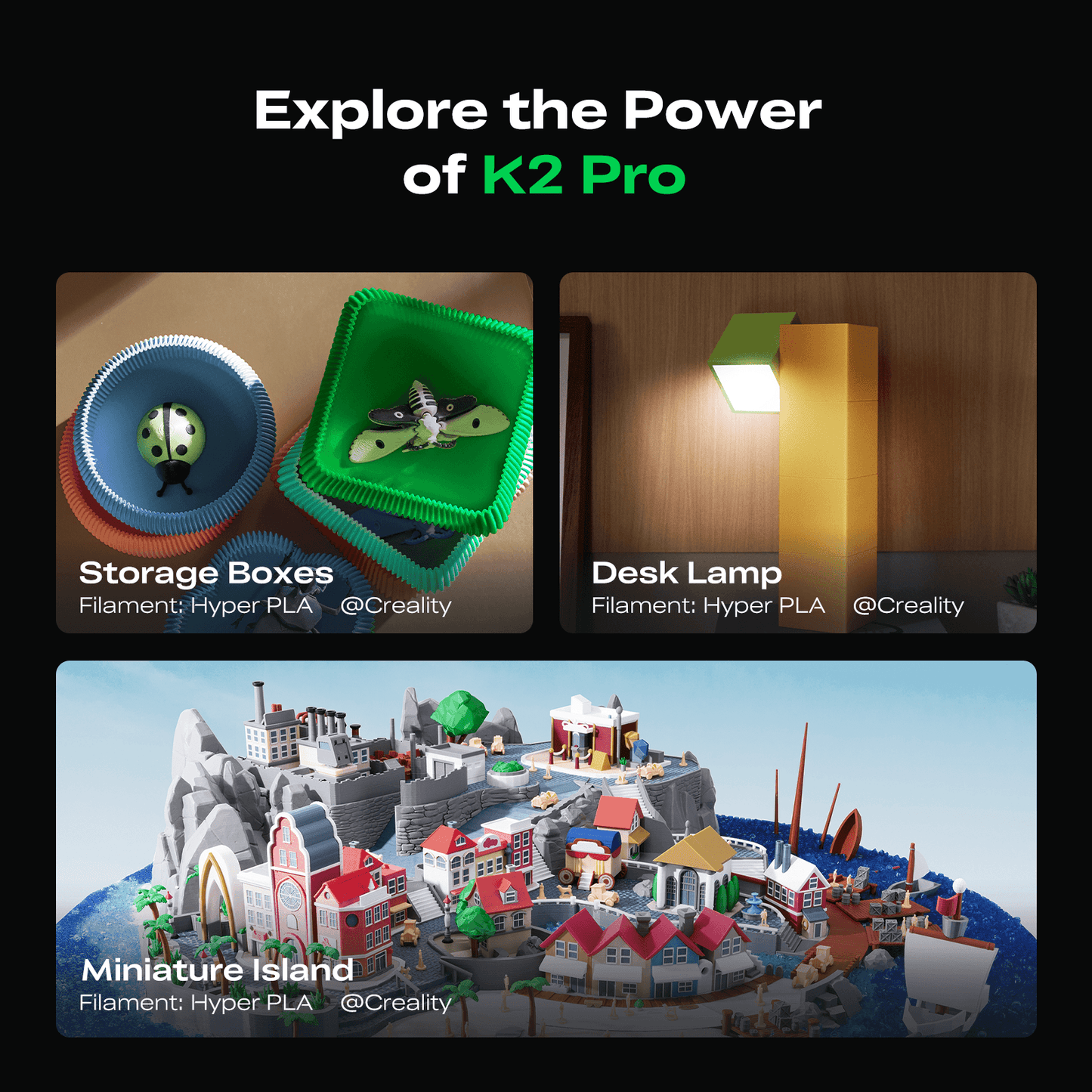 K2 Pro/ Combo 3D Printer