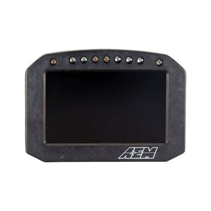 AEM CD-5LG Carbon Logging Flush Digital Dash Display w/ Internal 20Hz GPS & Antenna