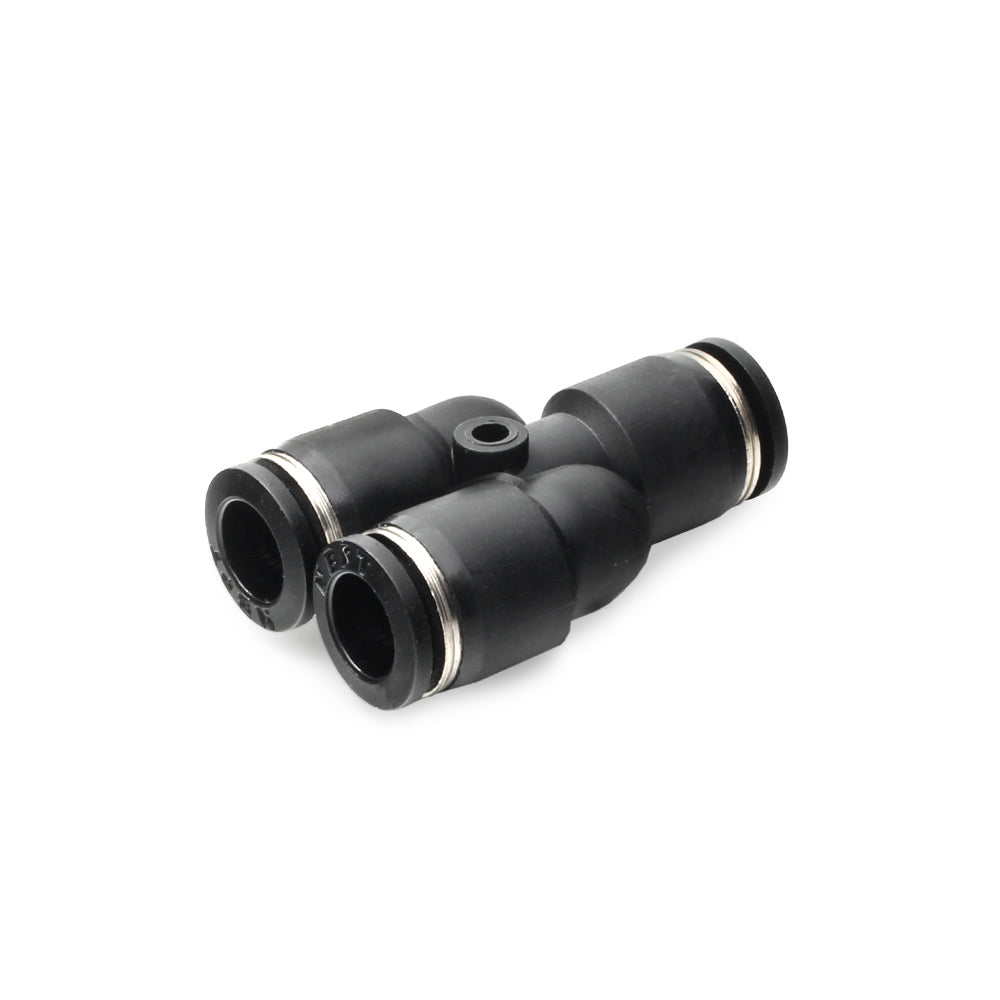 Nuke Performance - Pneufit Quick Connect Y Fitting 10 mm (1x) to 8 mm (2x)